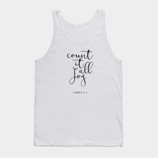 Bible Verse - Count It All Joy Tank Top