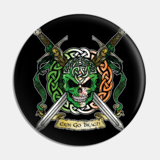 Celtic Warrior: Ireland Pin