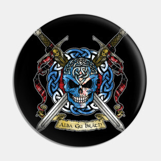 Celtic Warrior: Scotland Pin