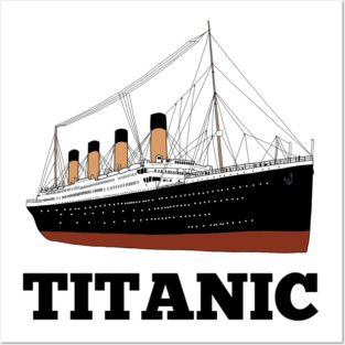 Titanic Posters and Art