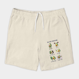 New Year's Resolutions with Avocado Shorts