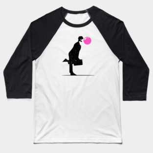 Silly walking bubblegum parody Baseball T-Shirt