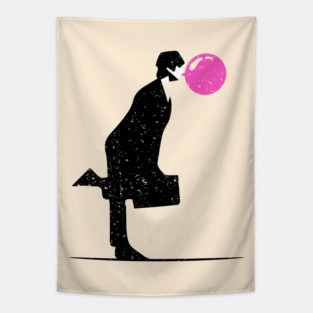 Silly walking bubblegum parody Tapestry