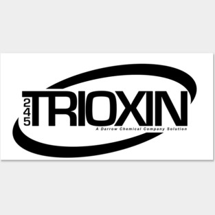 245 Trioxin Black Posters and Art