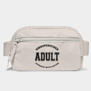 SKILLHAUSE - UNSUPERVISED ADULT (BLACK LETTER) Bag