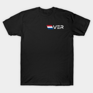 Max Verstappen With Dutch Flag - F1 2025 T-Shirt