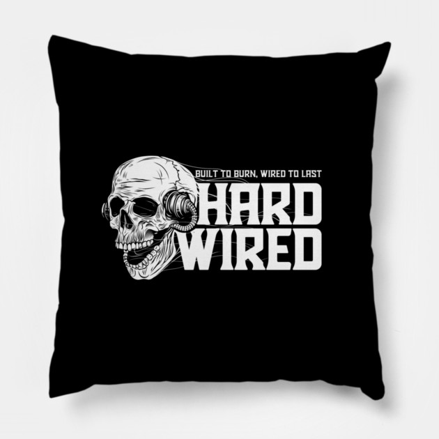 HARDWIRED Pillow by artslaves