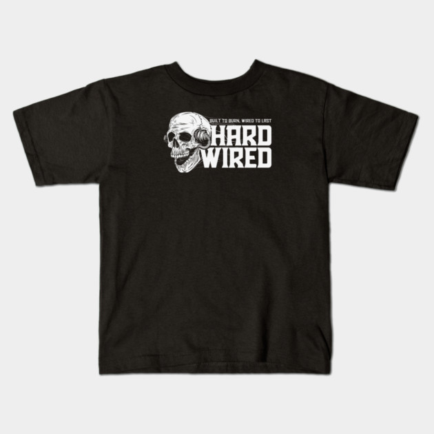 HARDWIRED Kids T-Shirt by artslaves