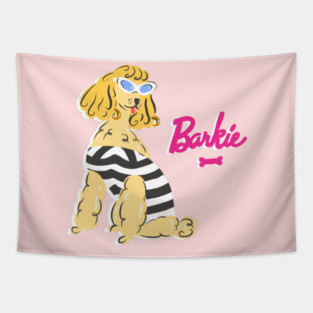 Barkie Dog Tapestry