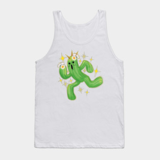 Saguaro Cactus Man Tank Top