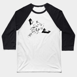 Hurricane AeroSpace Fighter Baseball T-Shirt