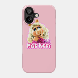 Miss Piggy - The Muppets Fan Art Phone Case