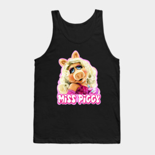Miss Piggy - The Muppets Fan Art Tank Top