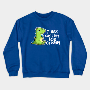 Sad t-rex Crewneck Sweatshirt