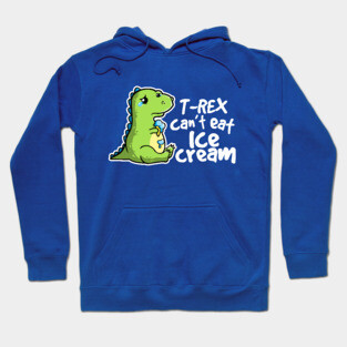 Sad t-rex Hoodie