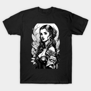 Mother Nature Black and White T-Shirt
