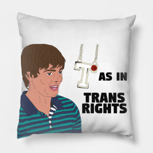 T As In Troy? Pillow