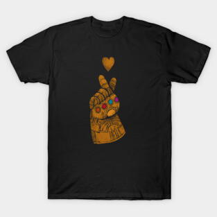 finger snap gauntlet T-Shirt