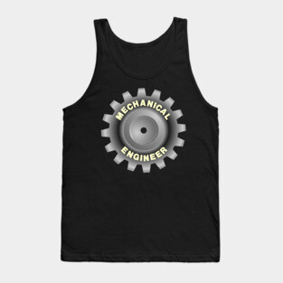 Mechanical Engineer Gear Tank Top