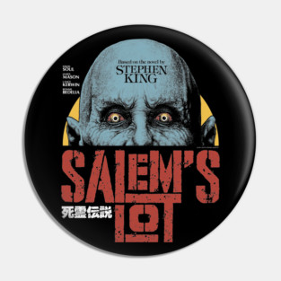 Salem's Lot, Stephen King, Horror Classic Pin