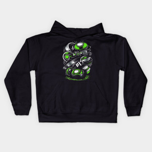 Headphones Kids Hoodie