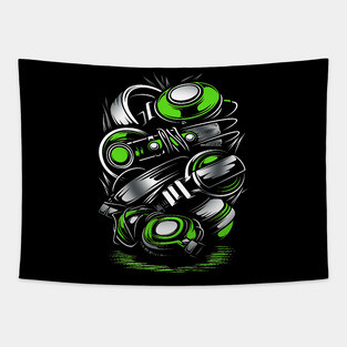 Headphones Tapestry