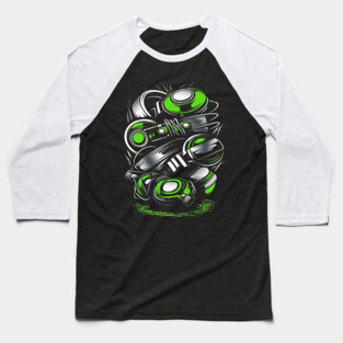 Headphones Baseball T-Shirt
