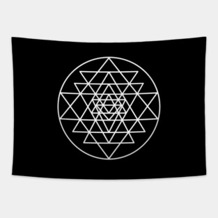 Sri Yantra Tapestry
