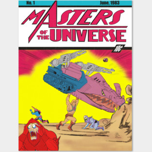 MASTERS OF THE ACTION COMIC #1 Posters and Art