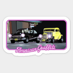 American Graffiti- Milner vs. Falfa Sticker