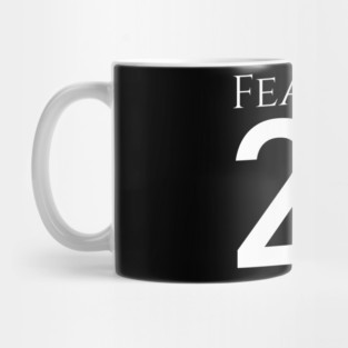 Fearless 23 Bible Psalm Religious Christianity Jesus Christ Mug