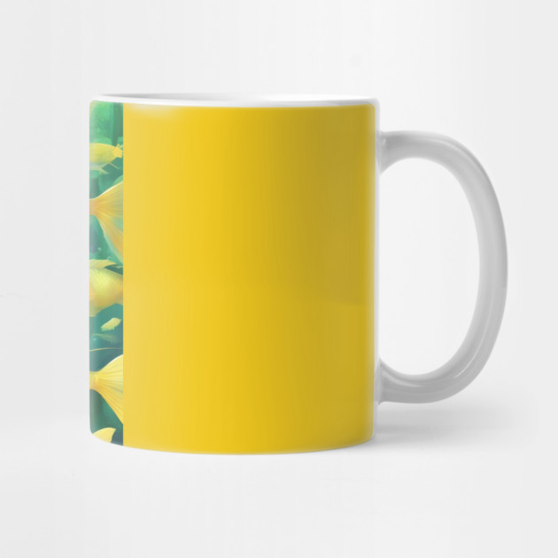 anime girl  collorfull with fish manga by animegirlnft