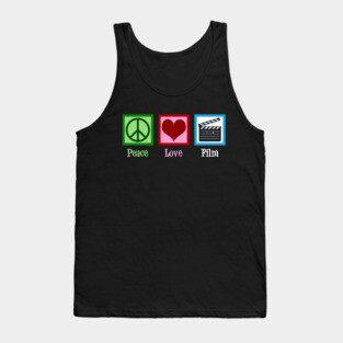 Peace Love Film Tank Top