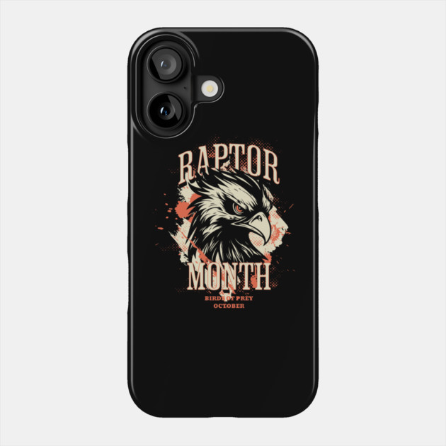 Raptor Month, Hawk Phone Case by HolidayBug
