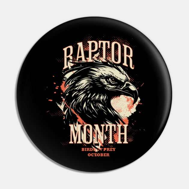 Raptor Month, Eagle Pin by HolidayBug