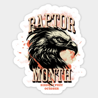 Raptor Month, Eagle Sticker