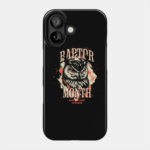 Raptor Month, Owl Phone Case by HolidayBug