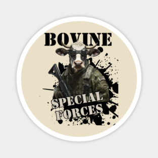 Bovine Special Forces Magnet