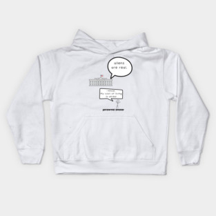 aliens are real... Kids Hoodie