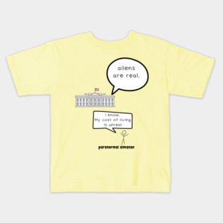 aliens are real... Kids T-Shirt