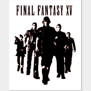 Final Fantasy XV Party Posters and Art