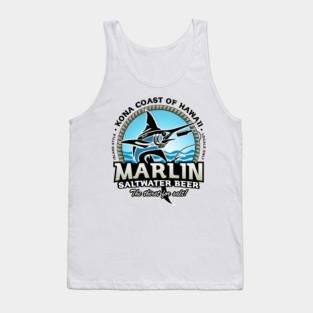 Island Style Marlin Saltwater Beer Tank Top