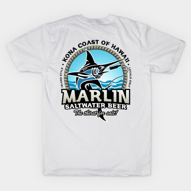 Island Style Marlin Saltwater Beer by Bad Tuna Bob