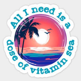 Vitamin Sea Sticker