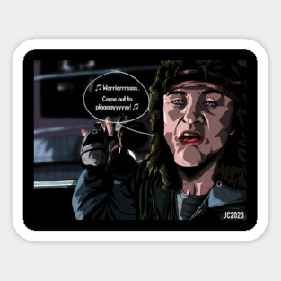 The Warriors "Come Out To Play" Luther portrait (digital) Sticker