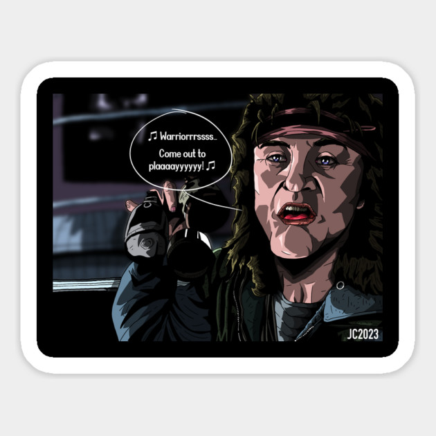 The Warriors "Come Out To Play" Luther portrait (digital) Magnet by StagArtStudios