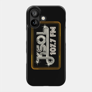KSOL 107.7 SOUL Bay Area Defunct Radio Station Phone Case
