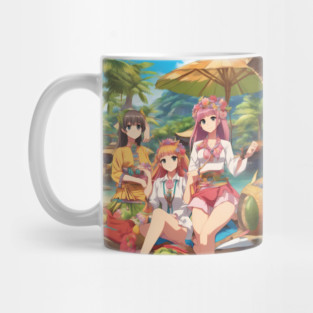 Anime All Day anime girls  collor Mug