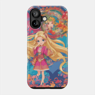 Anime Dreams Anime Girl collorful Phone Case