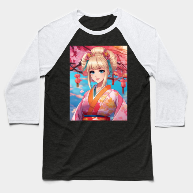 Otaku Obsessed  Japanese Anime Harajuku Hype Baseball T-Shirt by animegirlnft